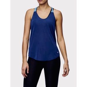 NIKE • Royal Blue Elastika Dri-Fit Racerback Tank Top, M
